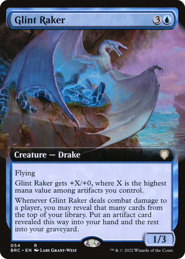 Magic: The Gathering - Glint Raker Foil - The Brothers' War Commander
