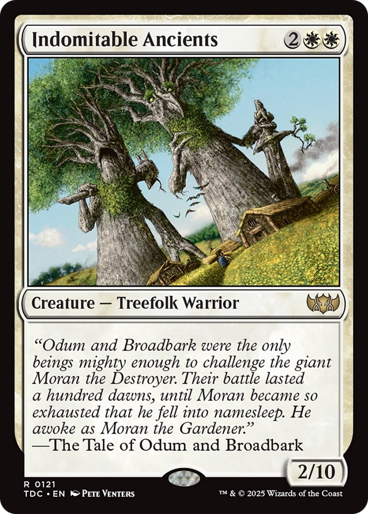 Magic: The Gathering - Indomitable Ancients - Tarkir: Dragonstorm Commander