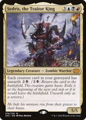 Magic: The Gathering - Sedris, the Traitor King - Double Masters 2022