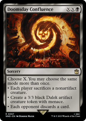 Magic: The Gathering - Doomsday Confluence Foil - Doctor Who