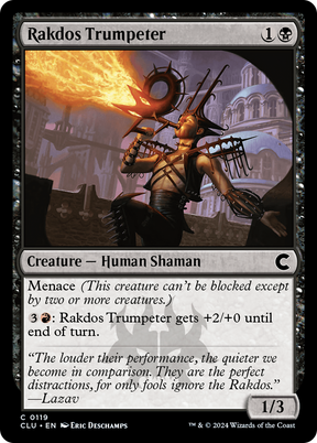 Magic: The Gathering - Rakdos Trumpeter - Ravnica: Clue Edition
