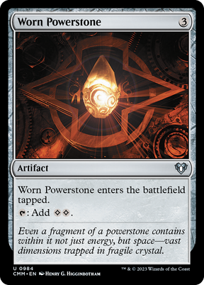Magic: The Gathering - Worn Powerstone - Commander Masters