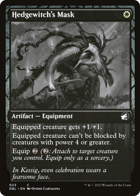 Magic: The Gathering - Hedgewitch's Mask - Innistrad: Double Feature