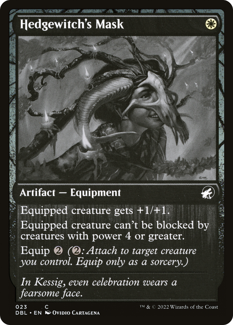 Magic: The Gathering - Hedgewitch's Mask Foil - Innistrad: Double Feature