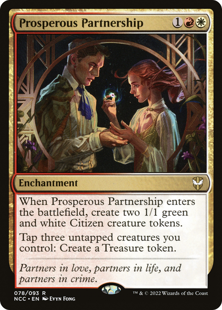 Magic: The Gathering - Prosperous Partnership - New Capenna Commander