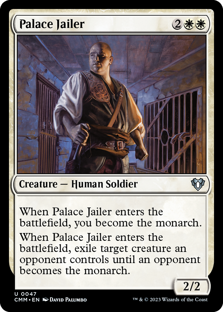 Magic: The Gathering - Palace Jailer - Commander Masters