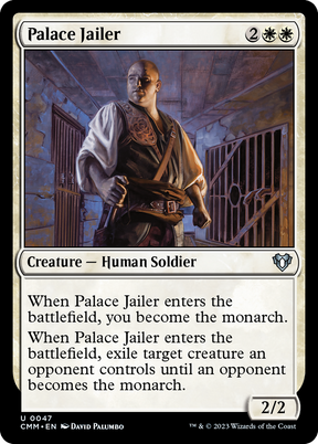 Magic: The Gathering - Palace Jailer - Commander Masters
