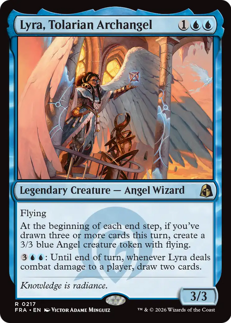 Magic: The Gathering - Lyra, Tolarian Archangel - Reality Fracture