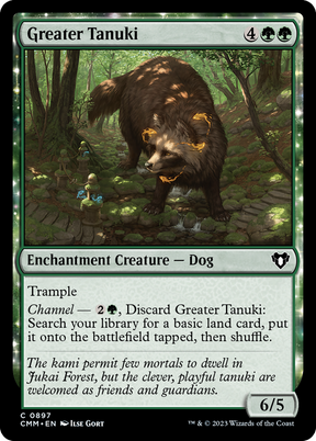 Magic: The Gathering - Greater Tanuki - Commander Masters