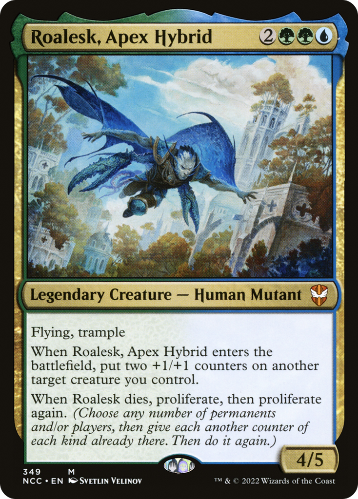 Magic: The Gathering - Roalesk, Apex Hybrid - New Capenna Commander