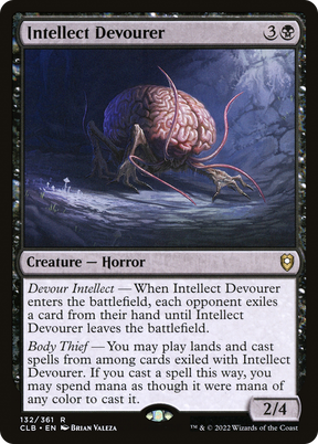 Magic: The Gathering - Intellect Devourer - Commander Legends: Battle for Baldur's Gate