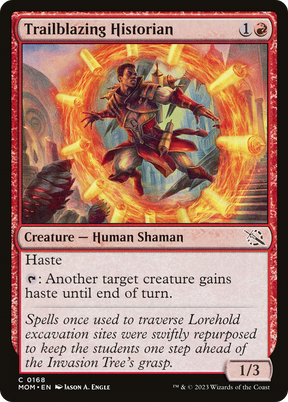 Magic: The Gathering - Trailblazing Historian - March of the Machine