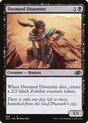 Magic: The Gathering - Doomed Dissenter - Jumpstart 2022