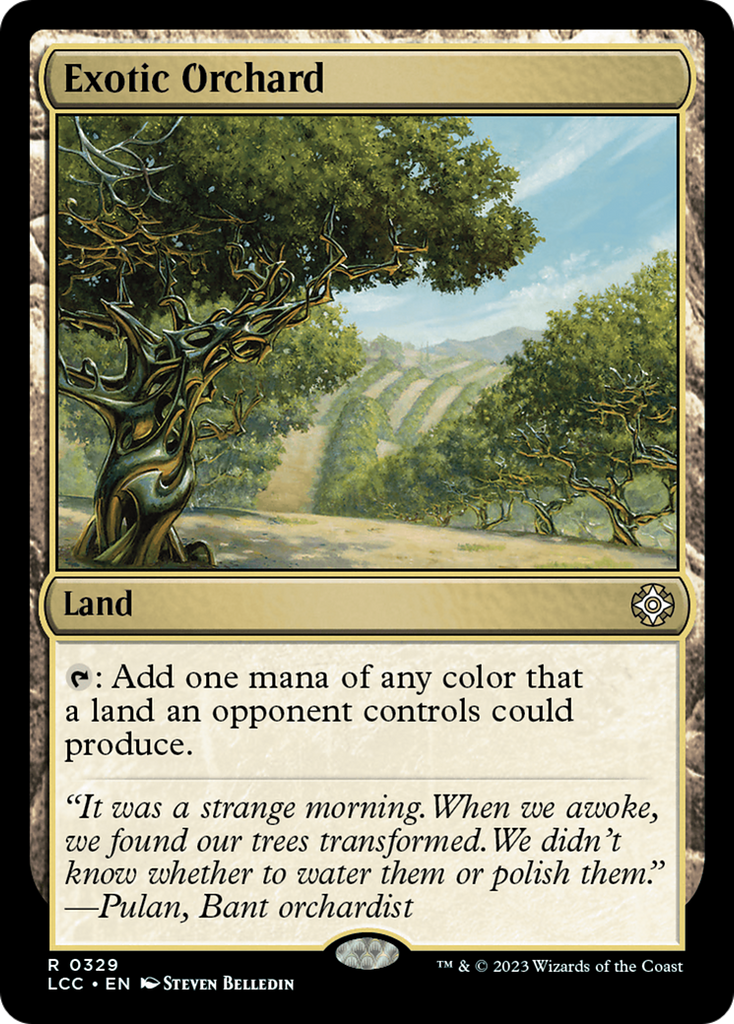 Magic: The Gathering - Exotic Orchard - The Lost Caverns of Ixalan Commander