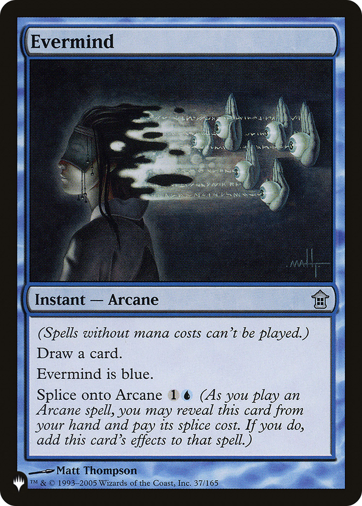 Magic: The Gathering - Evermind - The List