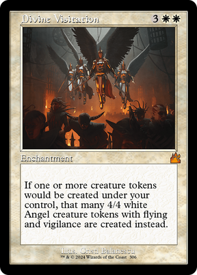 Magic: The Gathering - Divine Visitation Foil - Ravnica Remastered