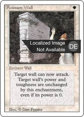 Magic: The Gathering - Mauerbelebung - Revised Edition