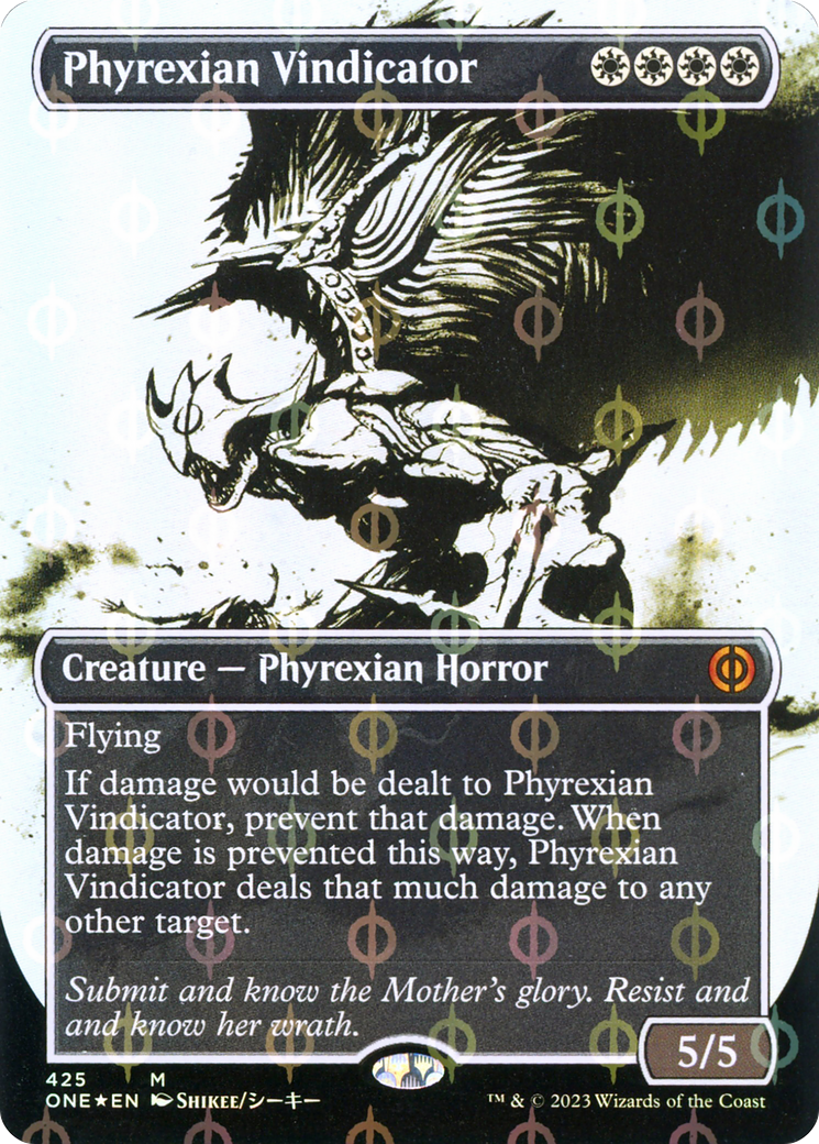 Magic: The Gathering - Phyrexian Vindicator Foil - Phyrexia: All Will Be One