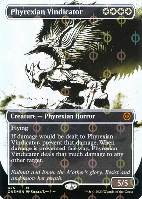 Magic: The Gathering - Phyrexian Vindicator Foil - Phyrexia: All Will Be One