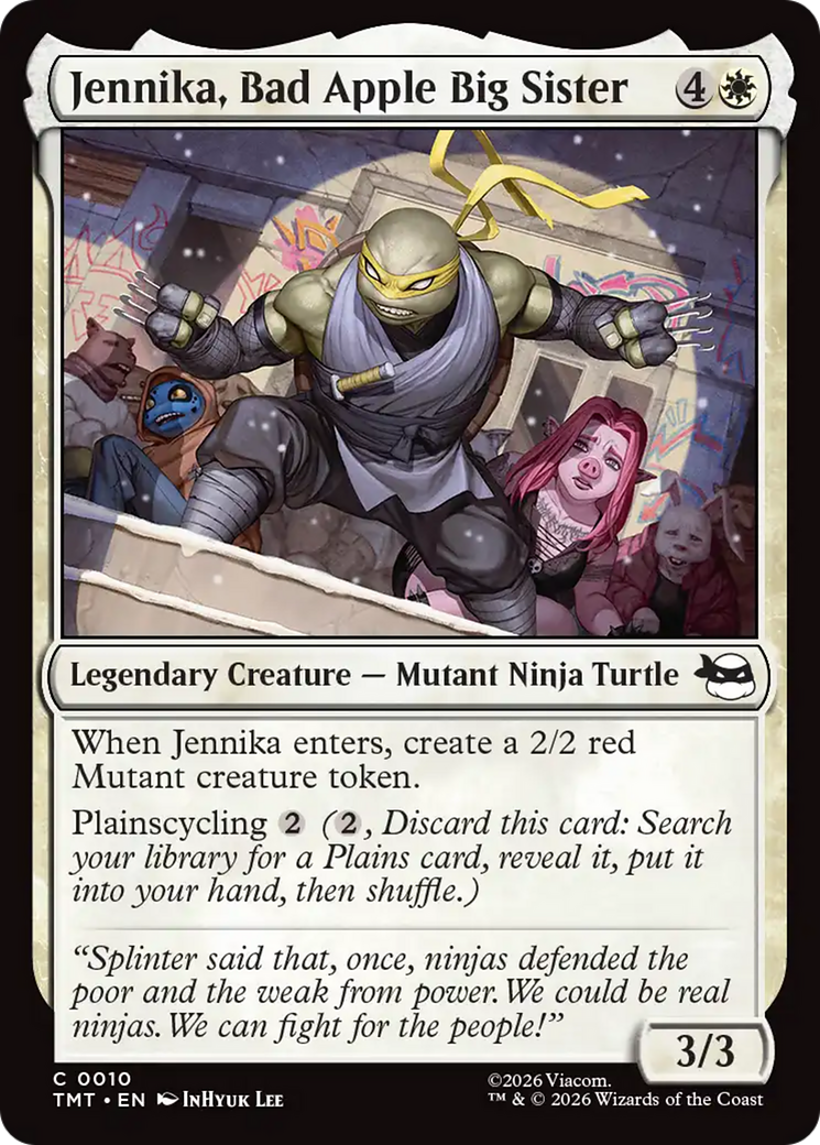 Magic: The Gathering - Jennika, Bad Apple Big Sister - Teenage Mutant Ninja Turtles
