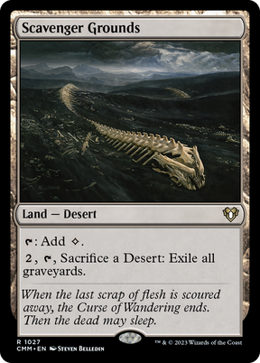 Magic: The Gathering - Scavenger Grounds - Commander Masters