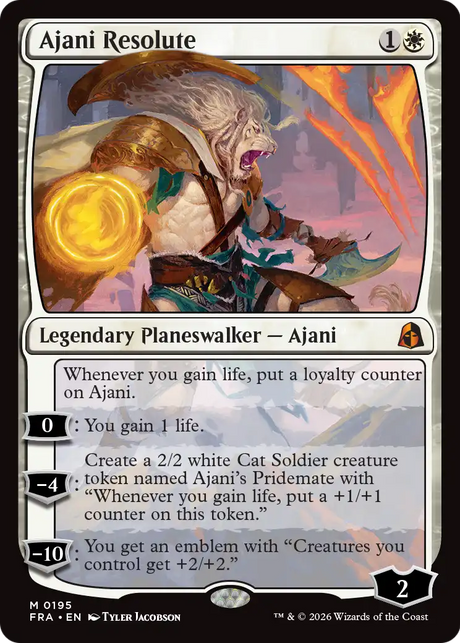 Magic: The Gathering - Ajani Resolute - Reality Fracture
