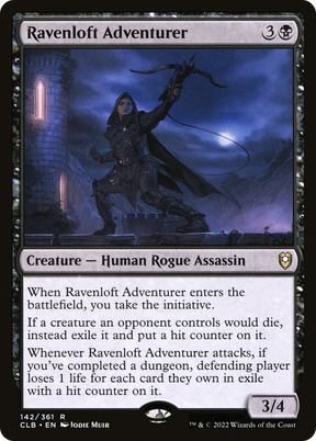 Magic: The Gathering - Ravenloft Adventurer - Commander Legends: Battle for Baldur's Gate
