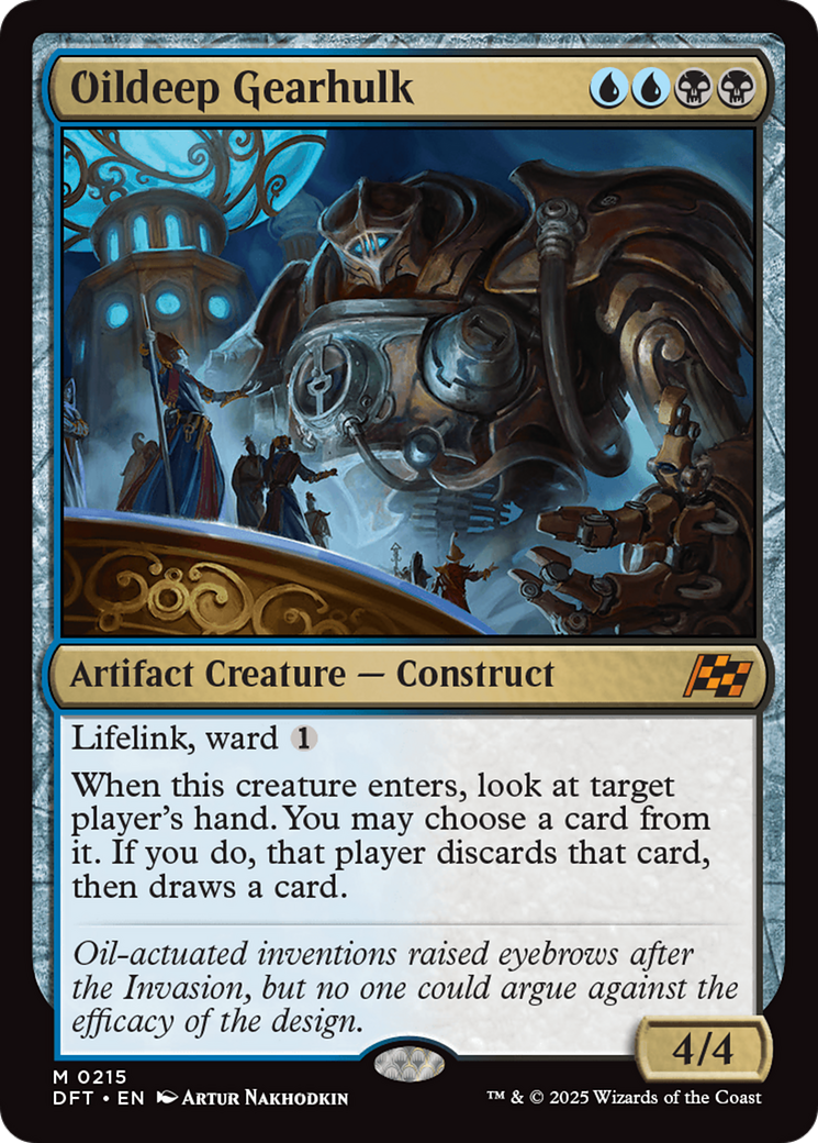 Magic: The Gathering - Oildeep Gearhulk - Aetherdrift