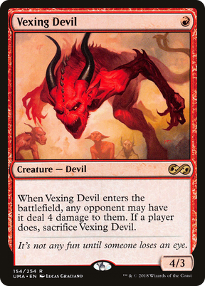 Magic: The Gathering - Vexing Devil Foil - Ultimate Masters