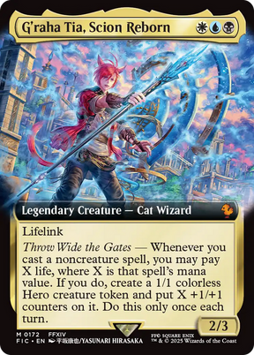 Magic: The Gathering - G'raha Tia, Scion Reborn Foil - Final Fantasy Commander