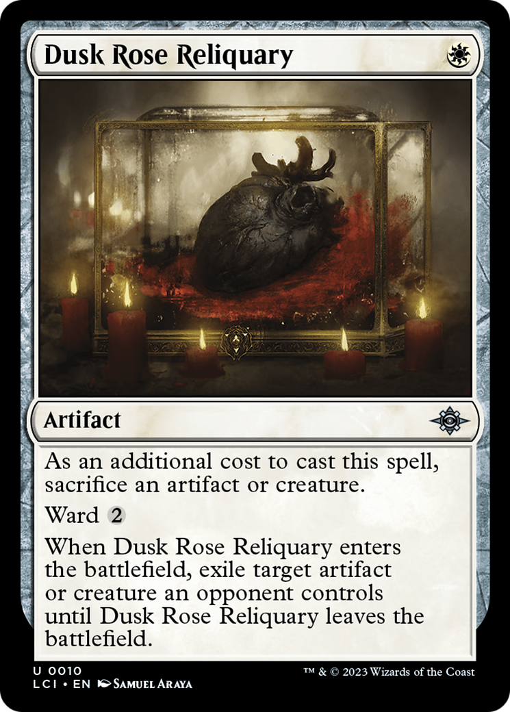 Magic: The Gathering - Dusk Rose Reliquary Foil - The Lost Caverns of Ixalan