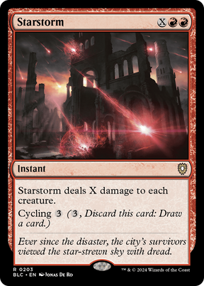 Magic: The Gathering - Starstorm - Bloomburrow Commander