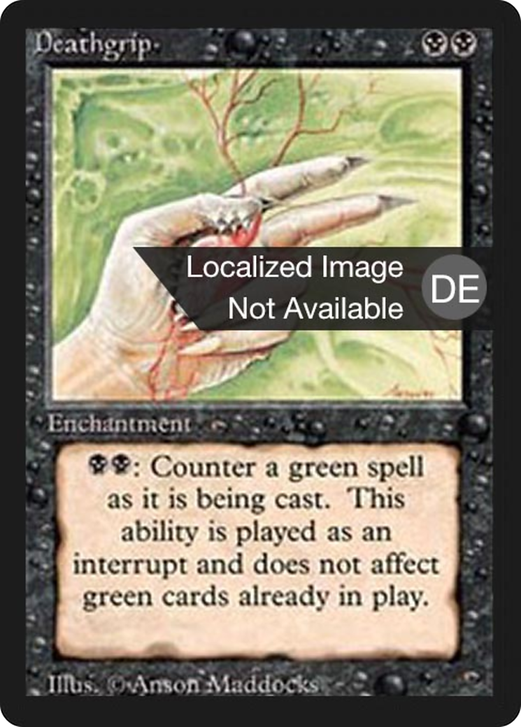 Magic: The Gathering - Todesgriff - Foreign Black Border