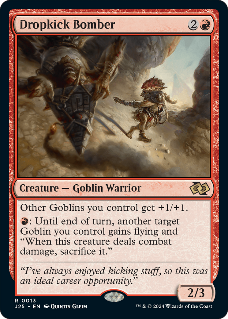 Magic: The Gathering - Dropkick Bomber - Foundations Jumpstart