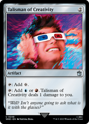 Magic: The Gathering - Talisman of Creativity - Doctor Who