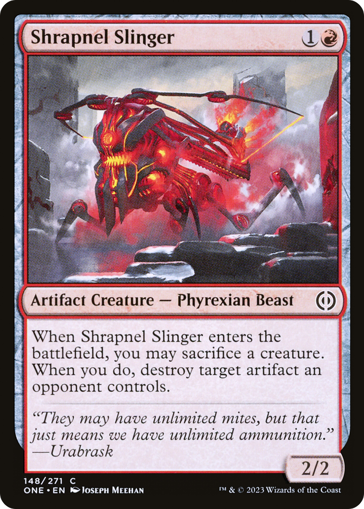 Magic: The Gathering - Shrapnel Slinger - Phyrexia: All Will Be One