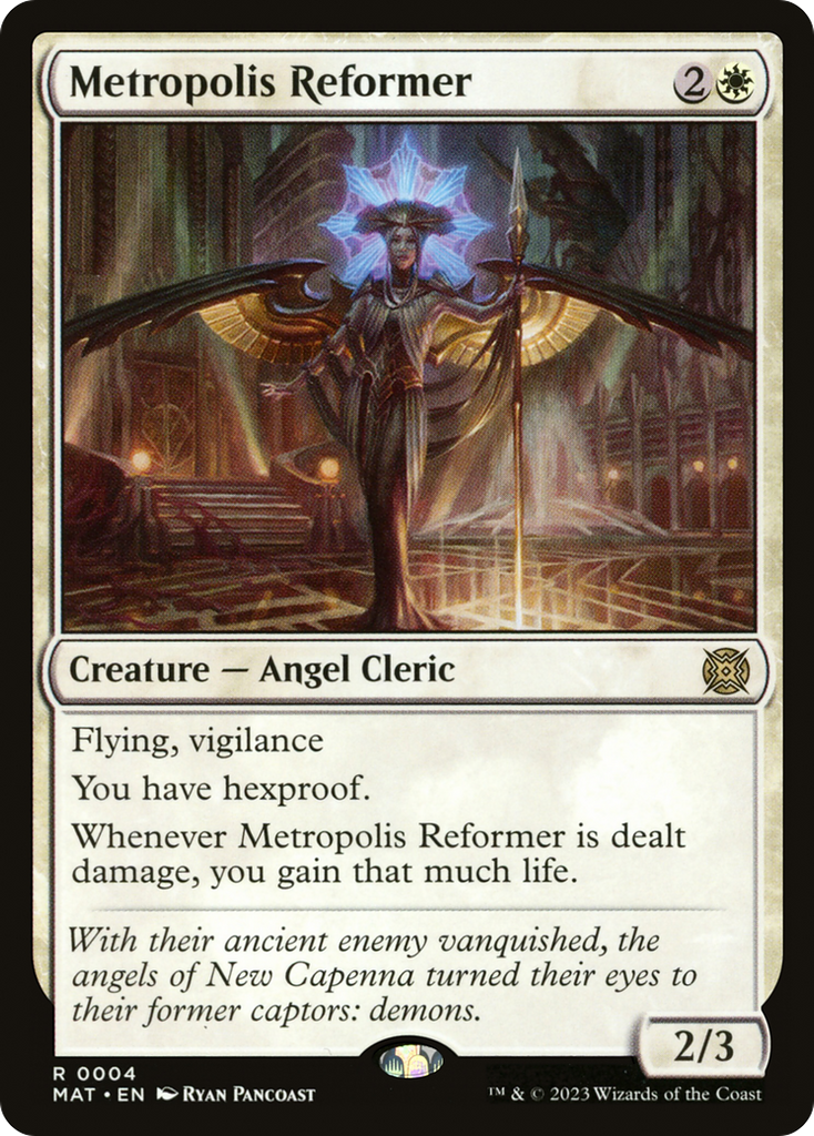 Magic: The Gathering - Metropolis Reformer Foil - March of the Machine: The Aftermath