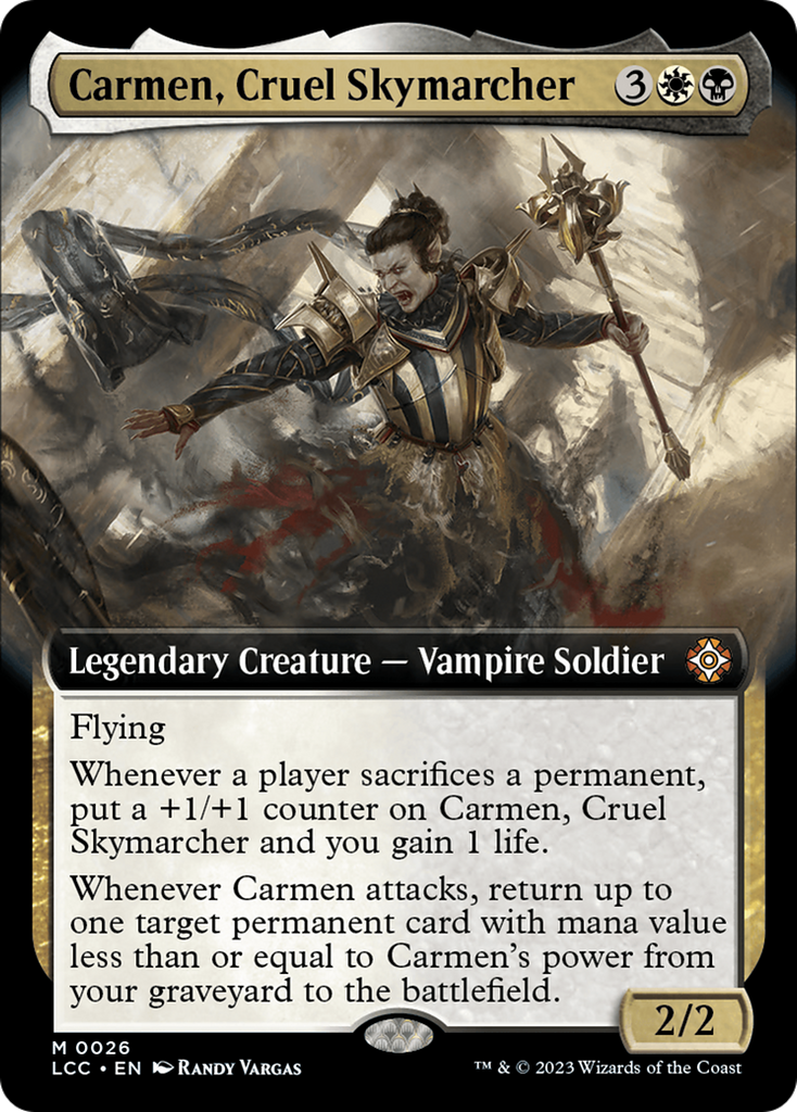 Magic: The Gathering - Carmen, Cruel Skymarcher - The Lost Caverns of Ixalan Commander