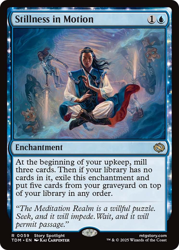 Magic: The Gathering - Stillness in Motion Foil - Tarkir: Dragonstorm
