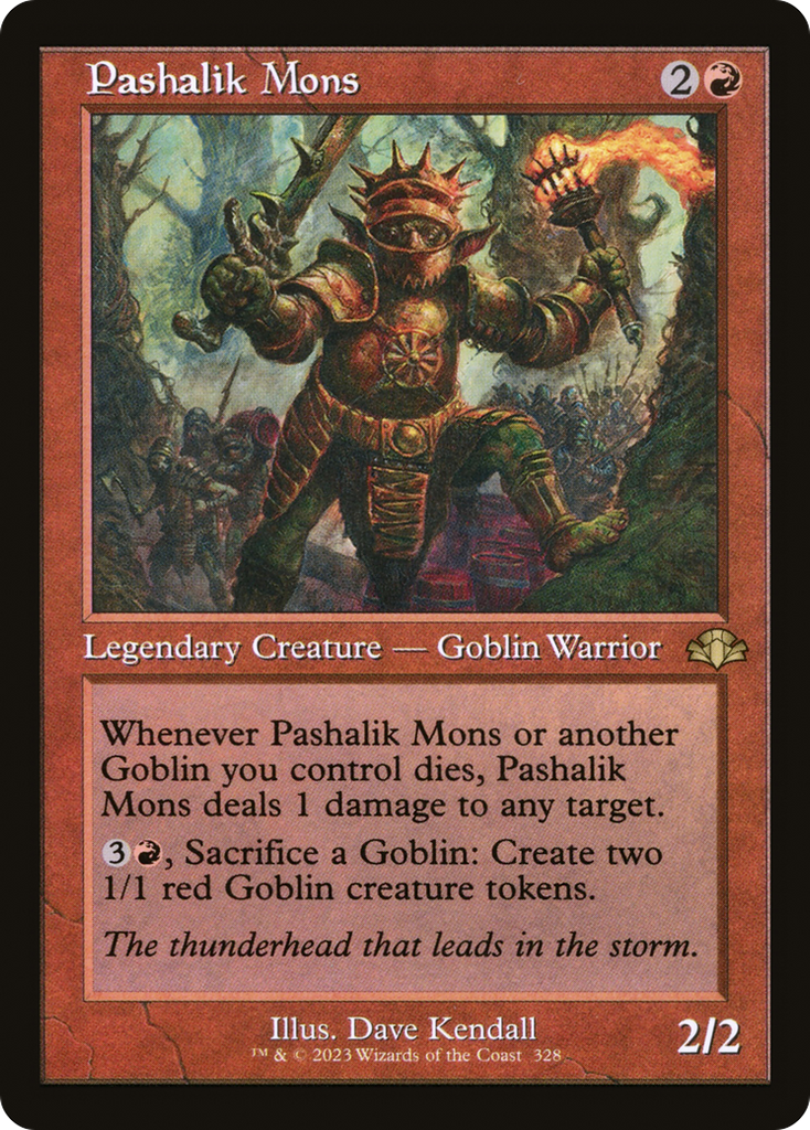 Magic: The Gathering - Pashalik Mons Foil - Dominaria Remastered