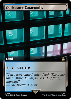 Magic: The Gathering - Darkwater Catacombs - Doctor Who