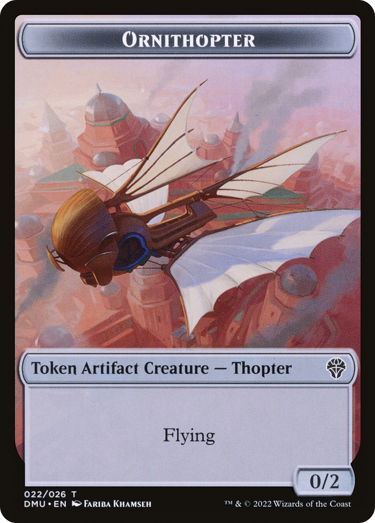 Magic: The Gathering - Ornithopter Token - Dominaria United Tokens