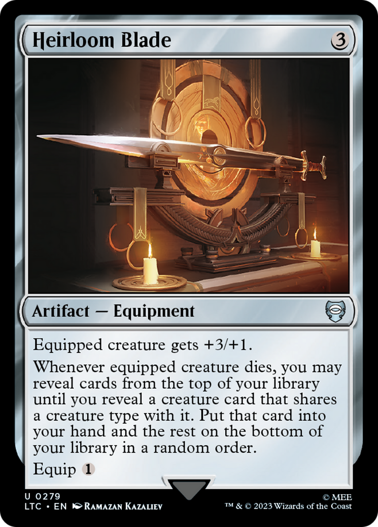 Magic: The Gathering - Heirloom Blade - Tales of Middle-earth Commander