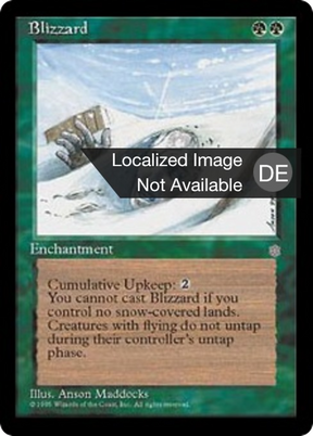 Magic: The Gathering - Blizzard - Ice Age