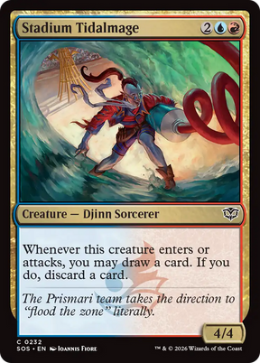 Magic: The Gathering - Stadium Tidalmage - Secrets of Strixhaven