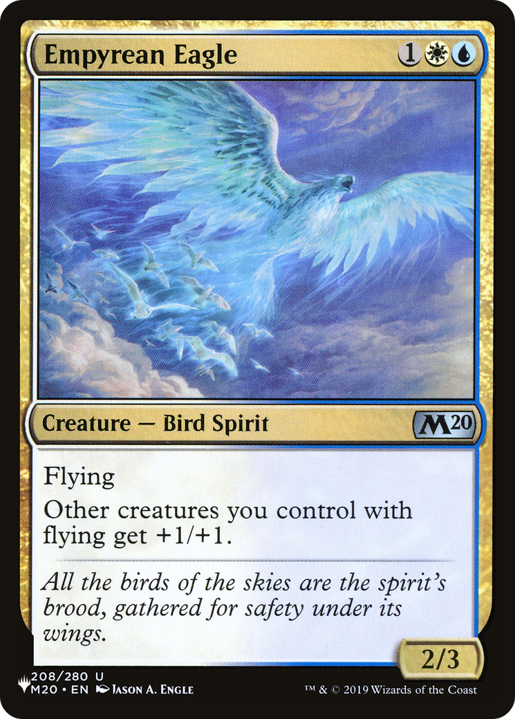 Magic: The Gathering - Empyrean Eagle - The List
