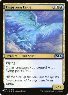 Magic: The Gathering - Empyrean Eagle - The List