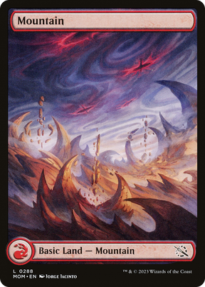 Magic: The Gathering - Mountain #288 Foil - March of the Machine