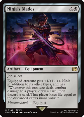Magic: The Gathering - Ninja's Blades - Final Fantasy
