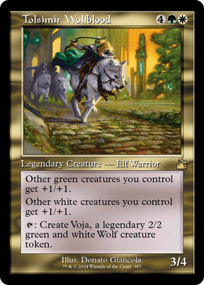 Magic: The Gathering - Tolsimir Wolfblood Foil - Ravnica Remastered